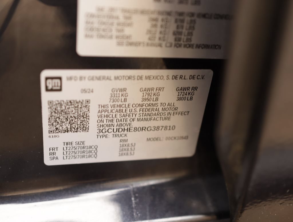Used 2024 Dark Ash Metallic Chevrolet ZR2 image 46