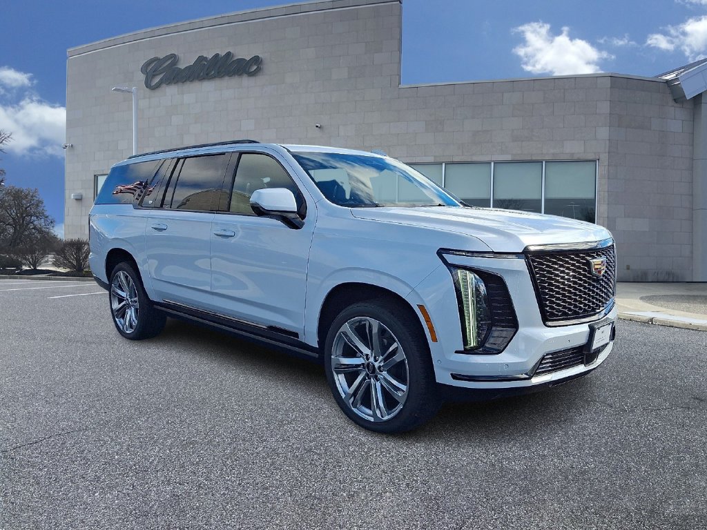 New 2026 Vibrant White Tricoat Cadillac Platinum Sport image 2