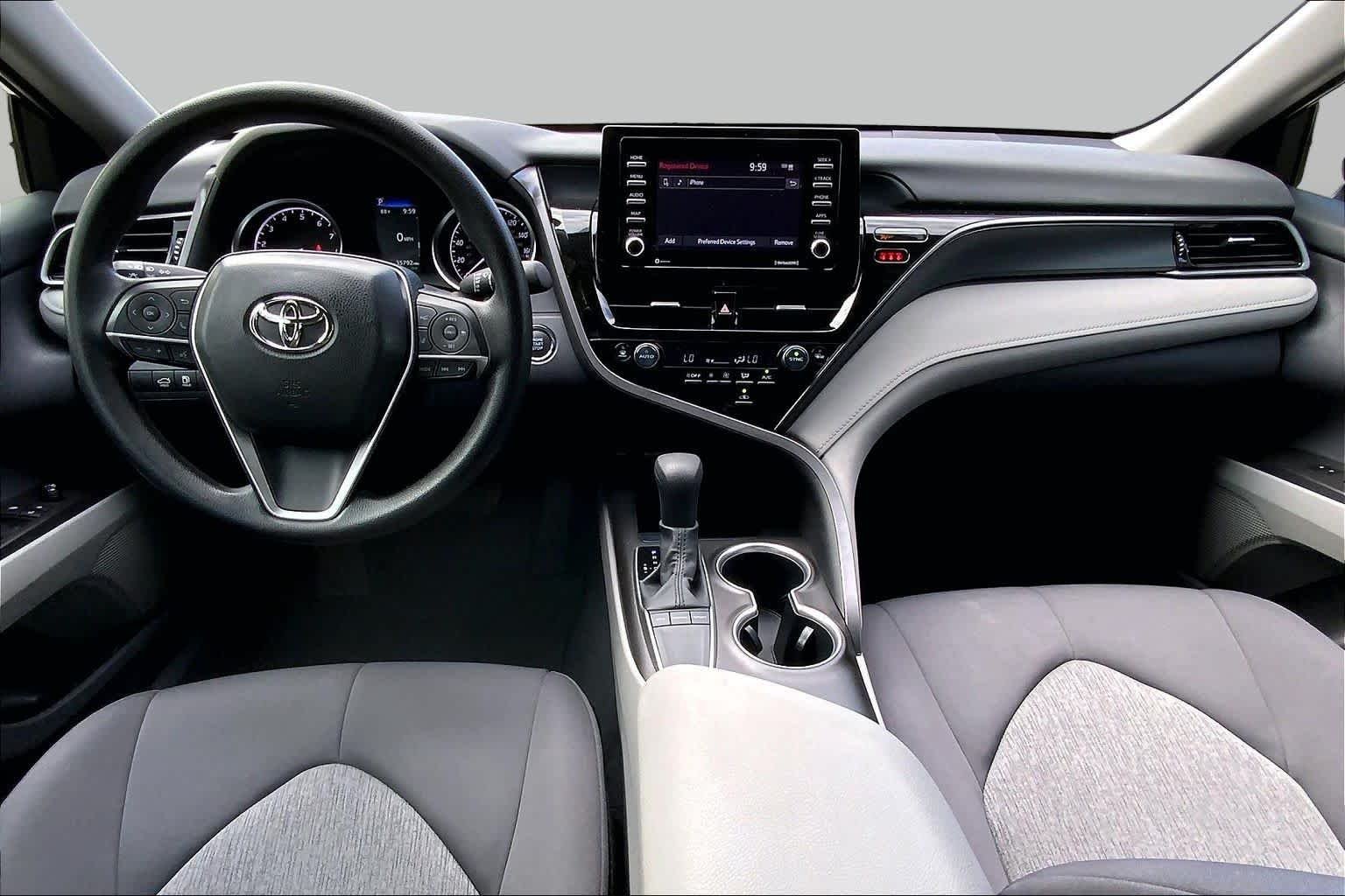 Used 2024 Midnight Black Metallic Toyota LE image 15