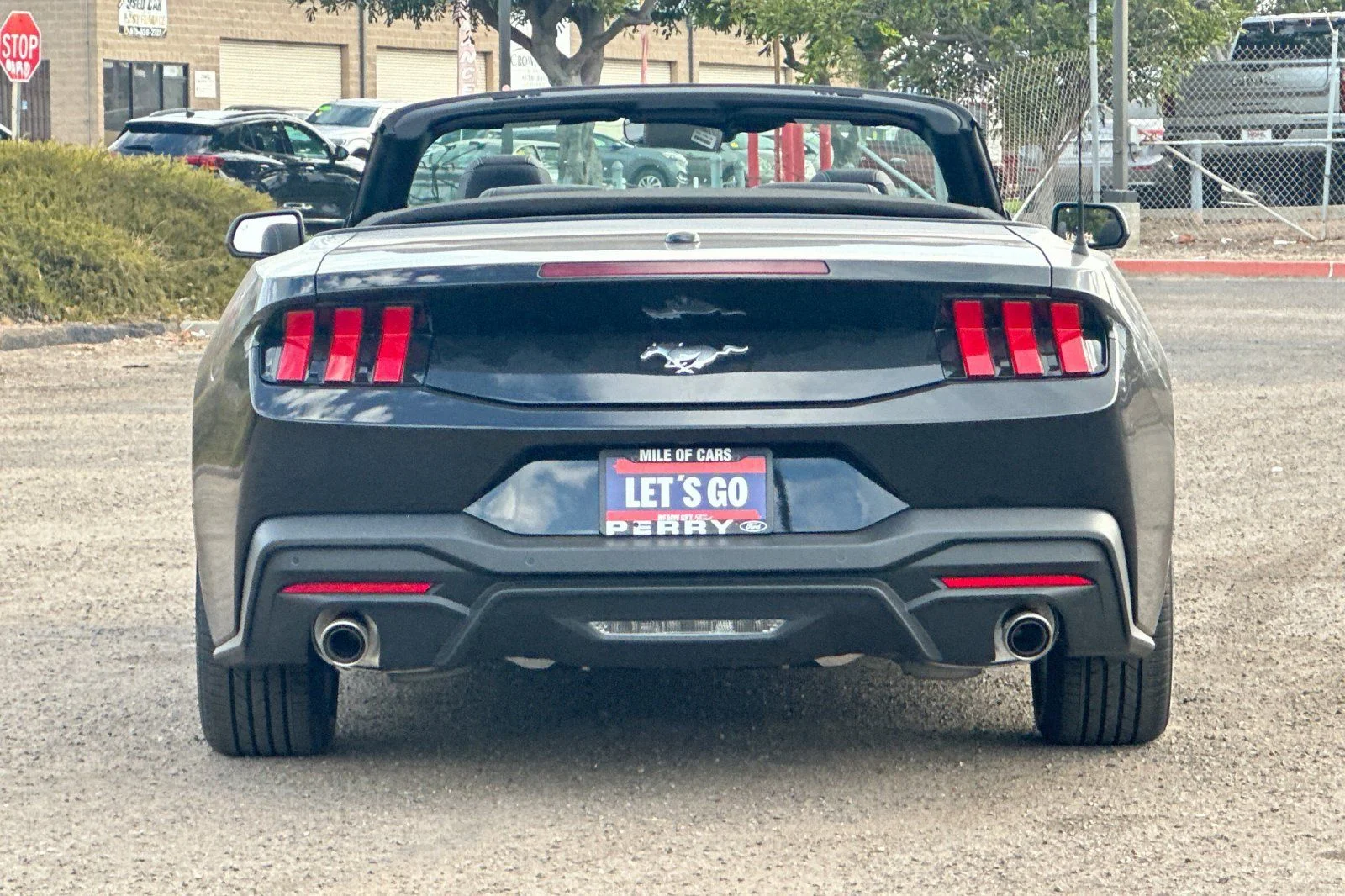 New 2026 Shadow Black Ford EcoBoost® Convertible image 4