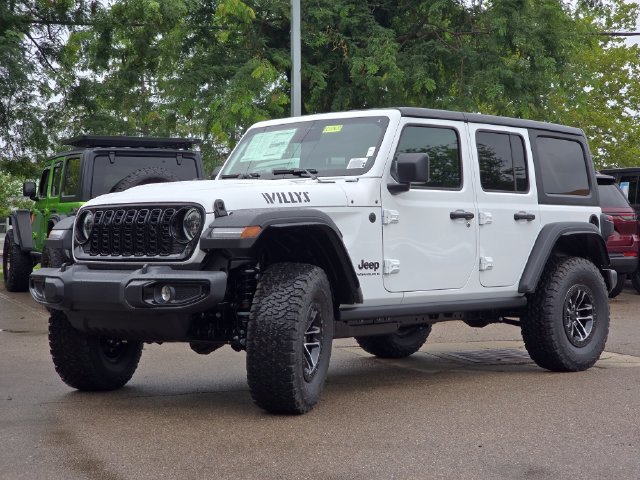 New 2026 Bright White Clear-Coat Exterior Paint Jeep Willys image 27