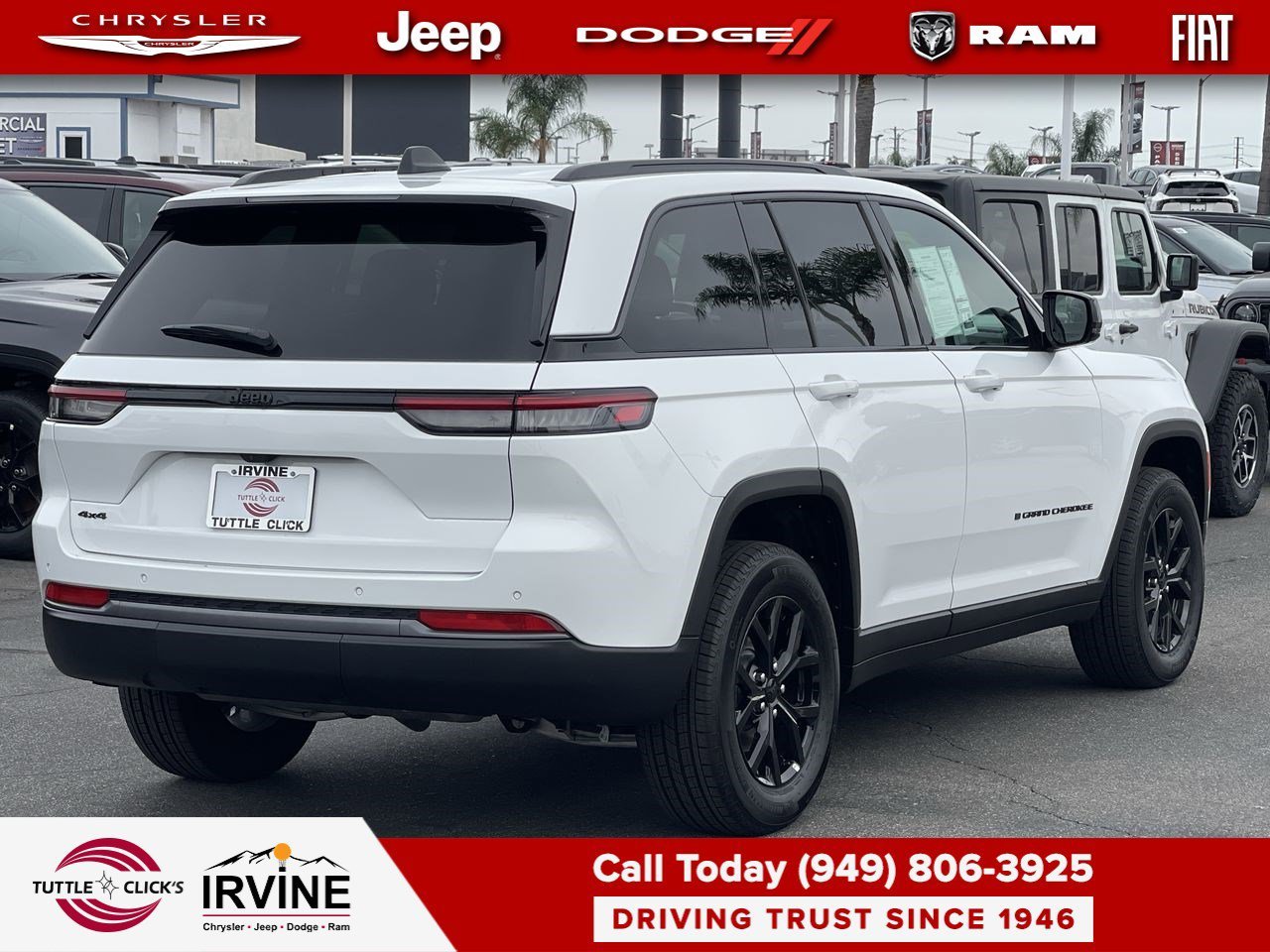 Used 2026 Bright White Clearcoat Jeep Laredo Altitude image 6