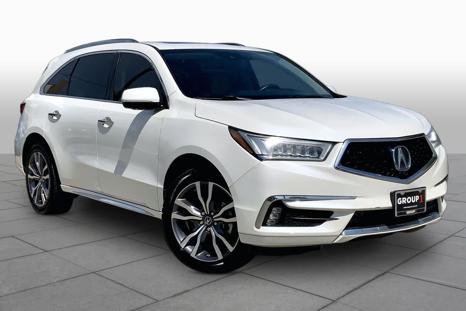Used 2019 White Diamond Pearl Acura w/Advance Pkg image 3