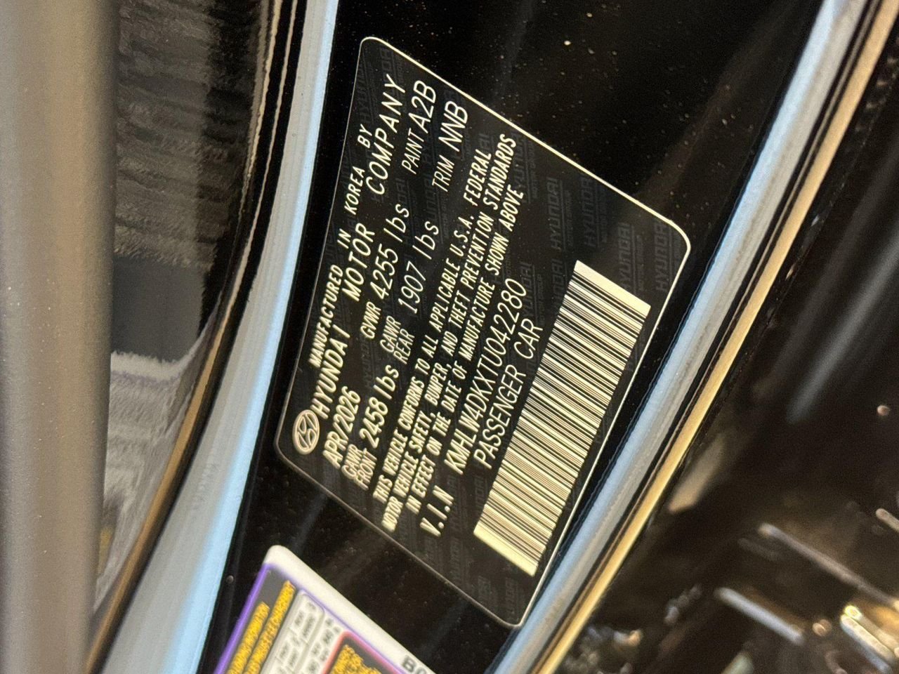 New 2026 Black Hyundai Sedan image 25
