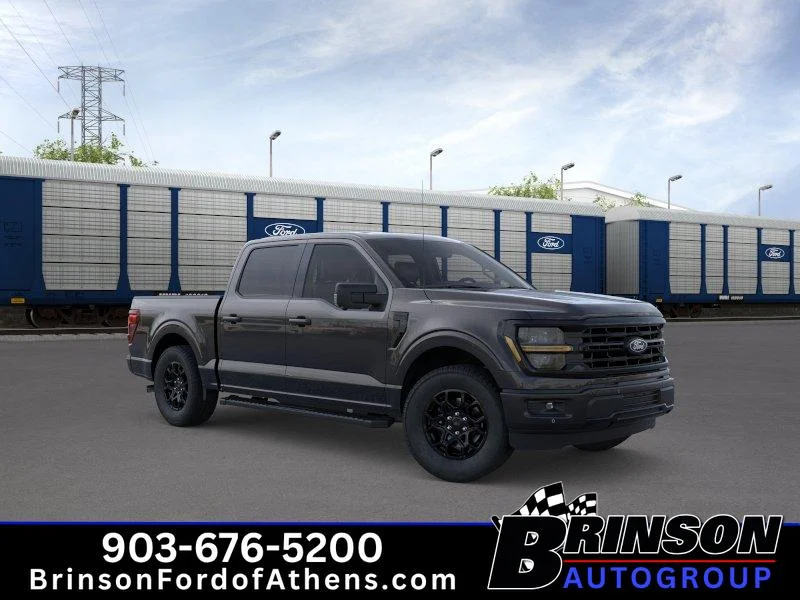 New 2026 Agate Black Metallic Ford XLT image 7