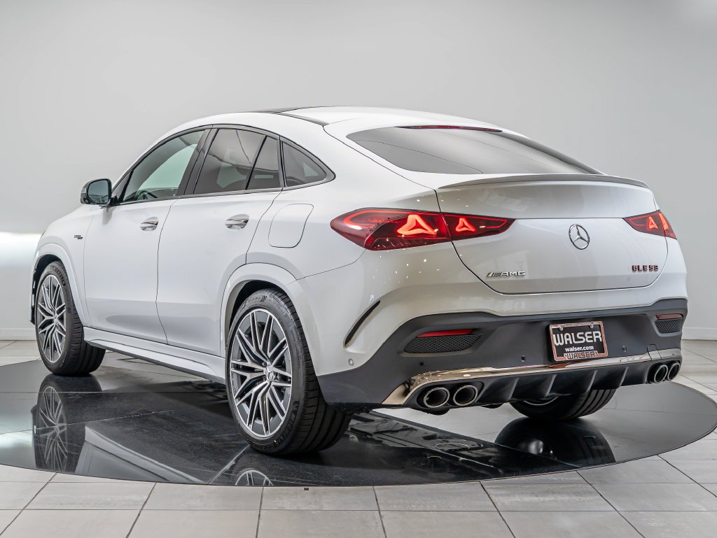 New 2027 MANUFAKTUR Moonlight White Metallic Mercedes-Benz AMG® GLE 53e 4MATIC+ Coupe image 6