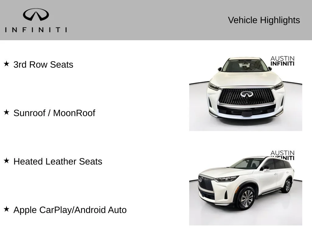 Certified Used 2027 White INFINITI PURE image 3