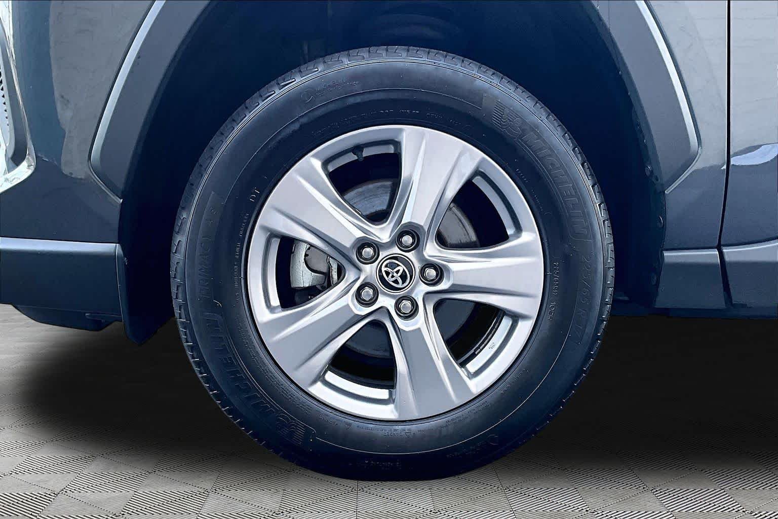 Used 2025 Magnetic Gray Metallic Toyota XLE image 11