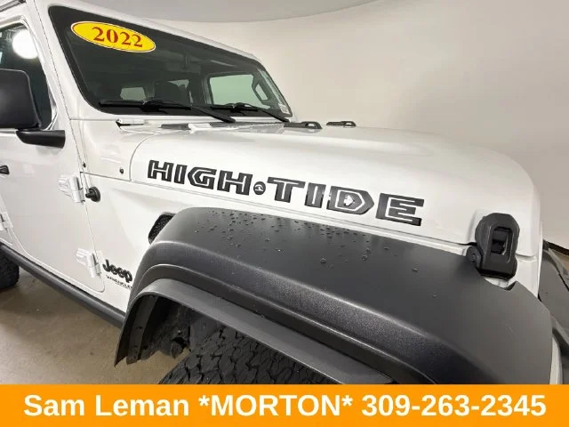 Used 2022 White Jeep Unlimited High Tide image 38