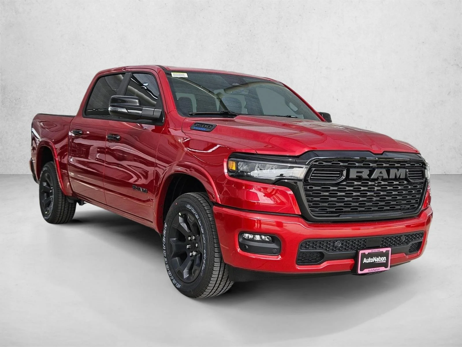 New 2026 Molten Red Pearl-Coat Exterior Paint RAM Lone Star image 7