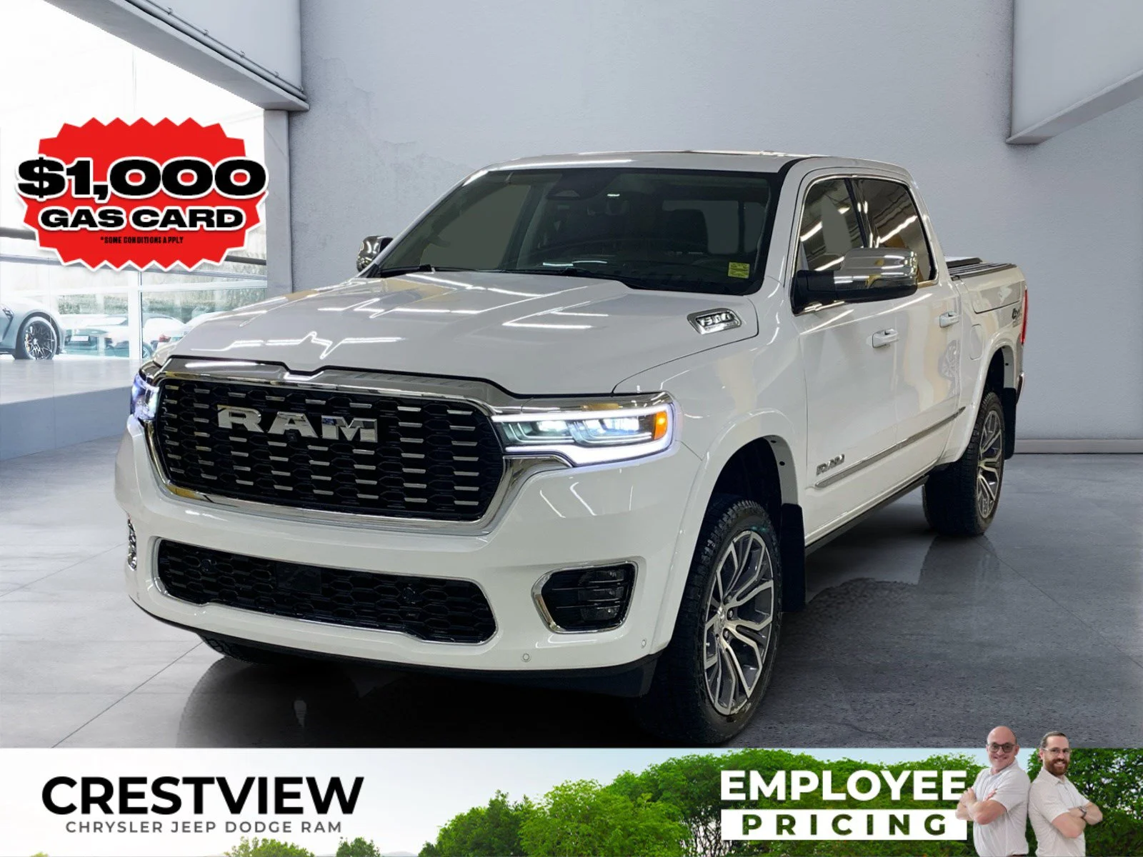 New 2026 Bright White Ram Tungsten image 1