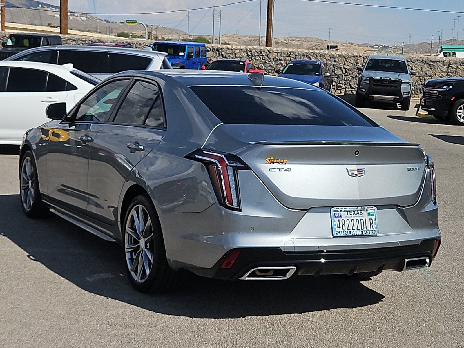 Used 2025 Argent Silver Metallic Cadillac Sport image 4