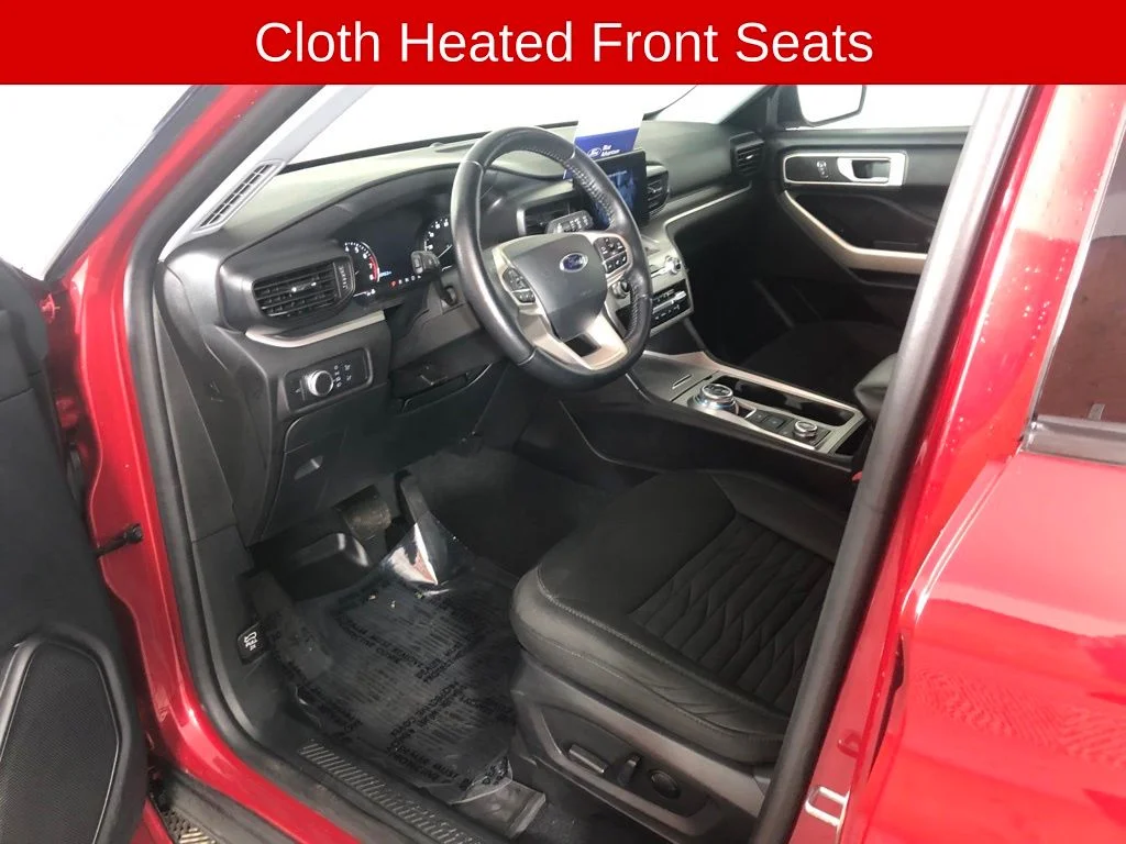 Certified Used 2021 Red Metallic Ford XLT image 8