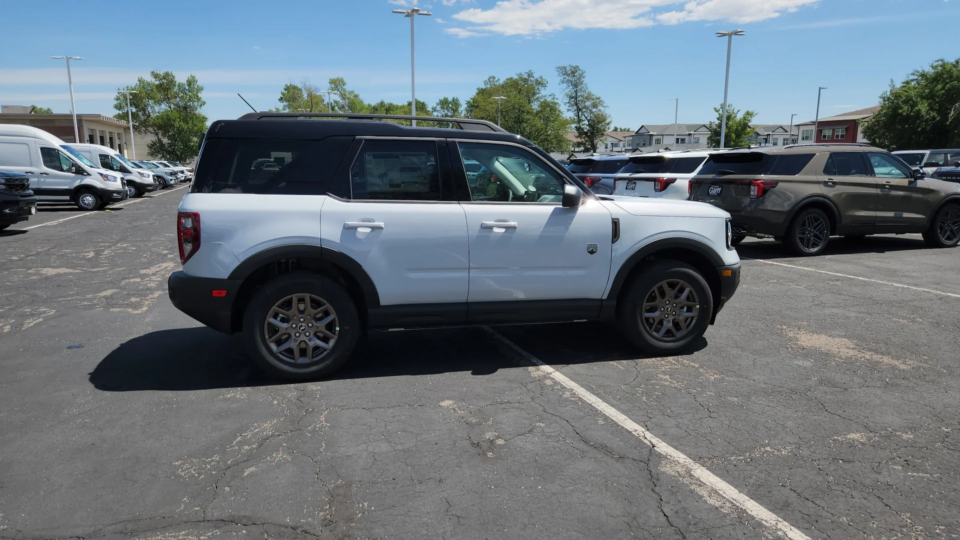 New 2026 Space White Metallic Ford Big Bend image 8