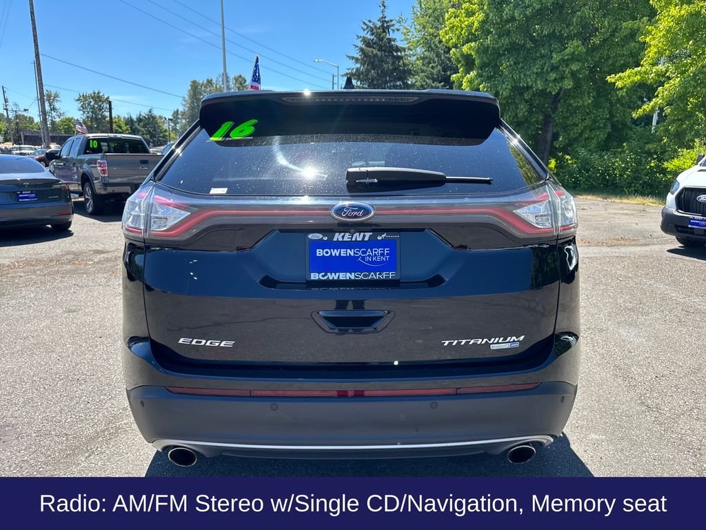 Certified Used 2016 Shadow Black Ford Titanium image 6
