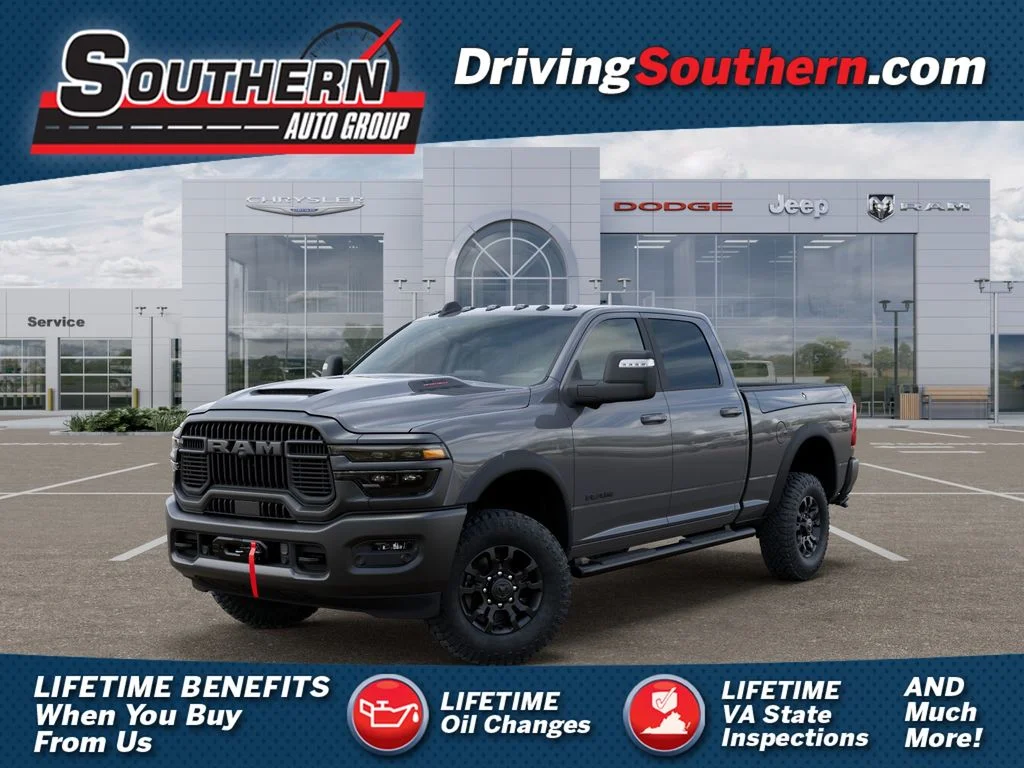 New 2026 Ceramic Gray Clear-Coat Exterior Paint RAM Power Wagon image 1