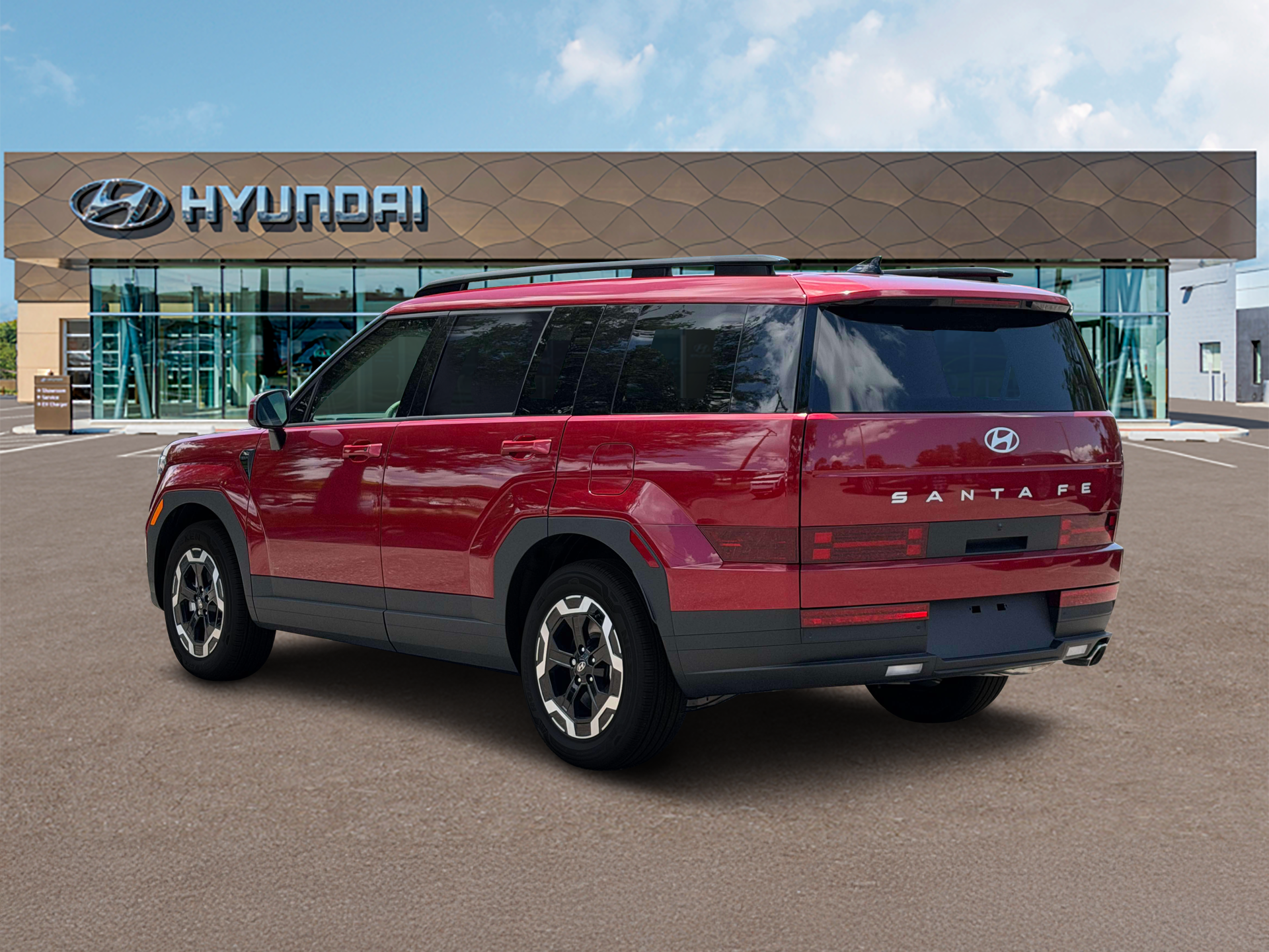 New 2027 Ultimate Red Hyundai SEL FWD image 5