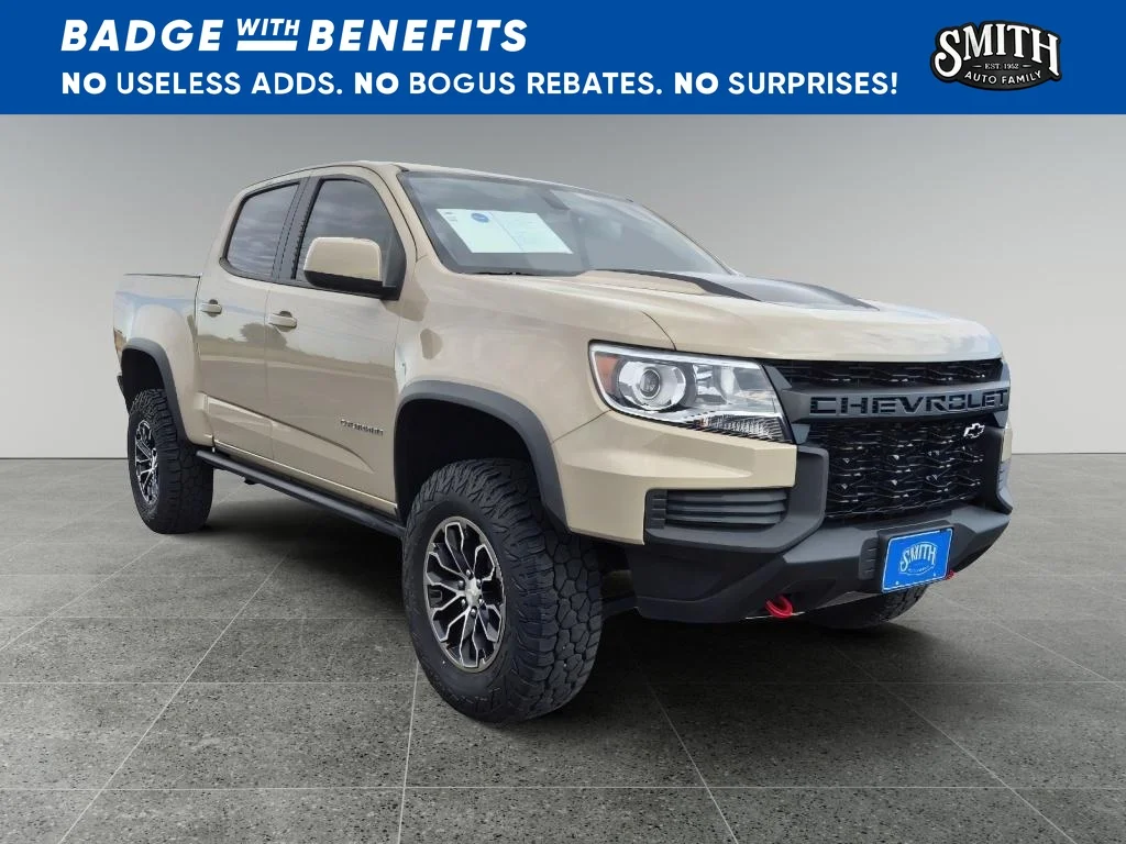 Used 2022 Sand Dune Metallic Chevrolet 4WD ZR2 image 1