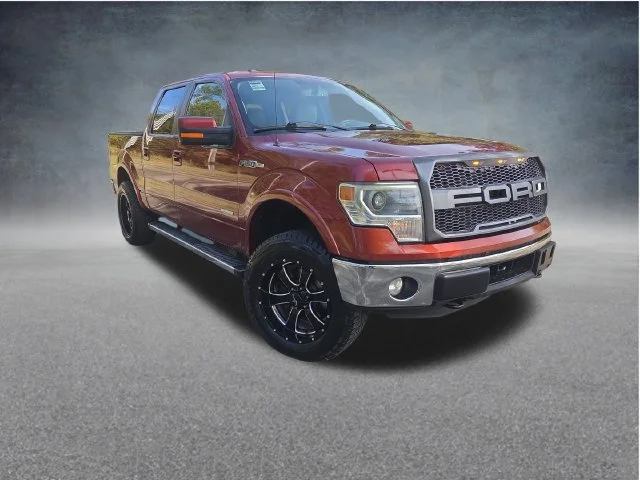 Used 2014 Orange Ford Lariat image 3