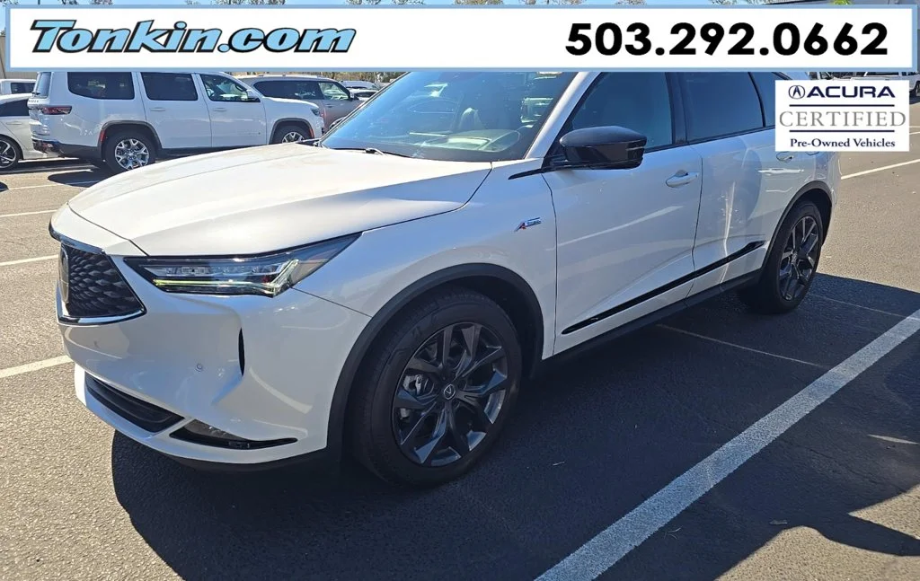 Certified Used 2024 Platinum White Pearl Acura A-Spec SH-AWD image 3