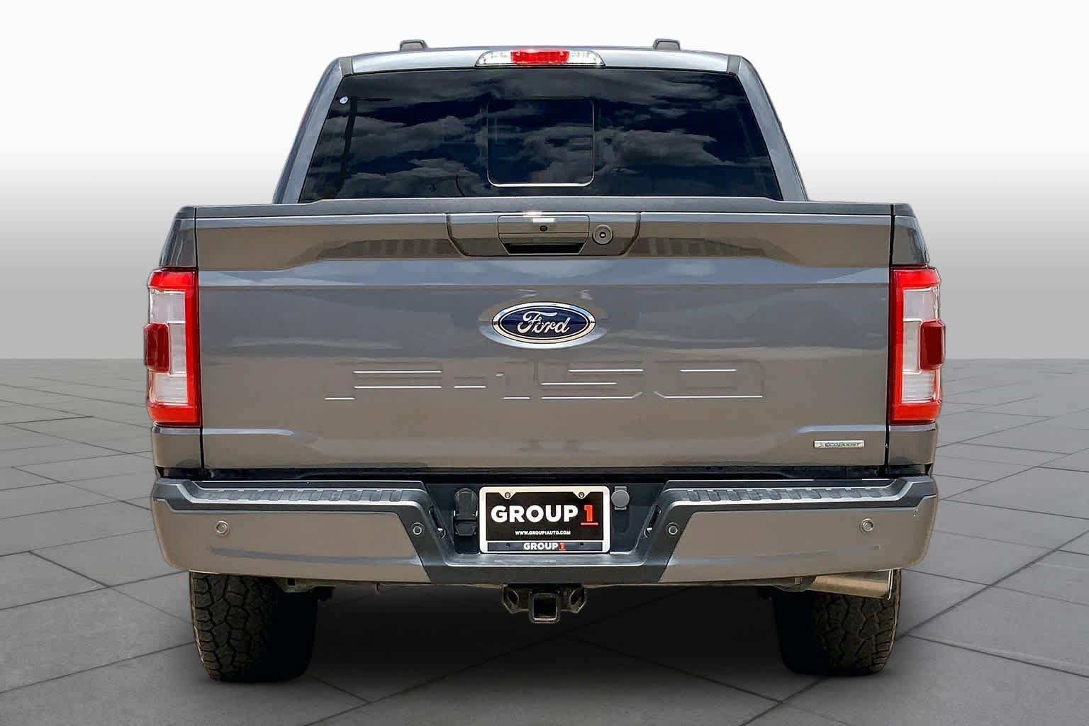 Used 2023 Carbonized Gray Metallic Ford LARIAT image 5