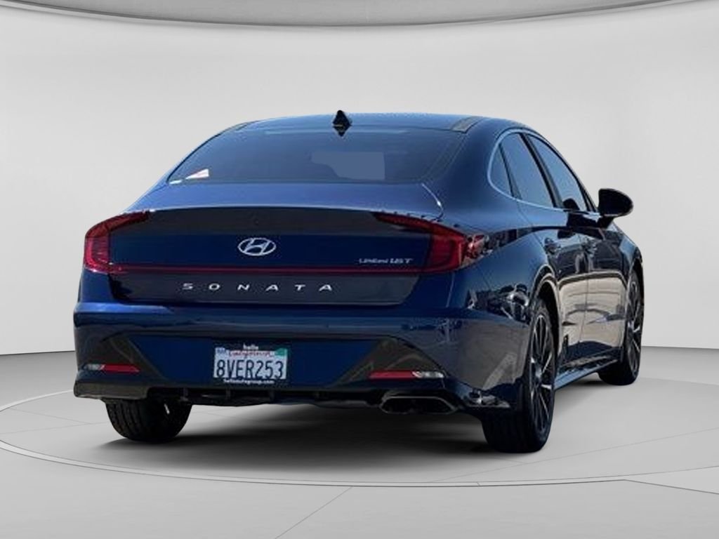 Used 2021 Blue Hyundai Limited image 36