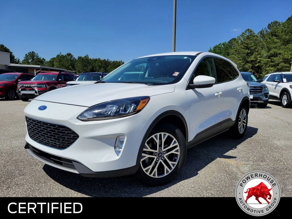 Used 2022 White Ford SEL image 1