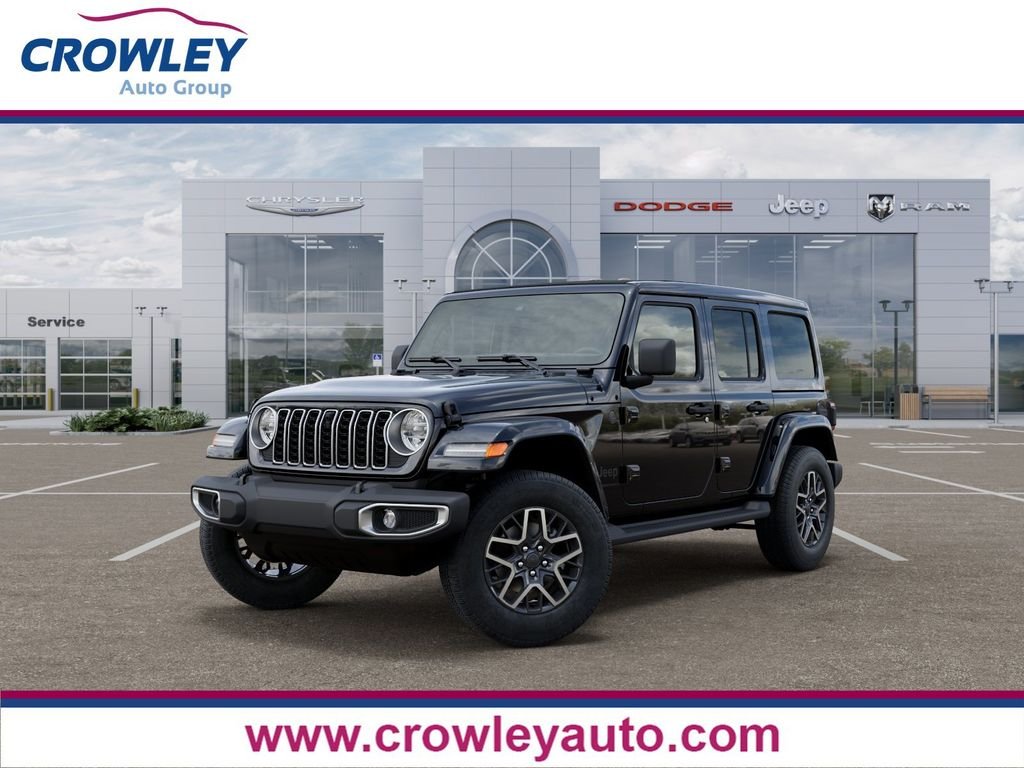 New 2026 Black Clear-Coat Exterior Paint Jeep Sahara image 1
