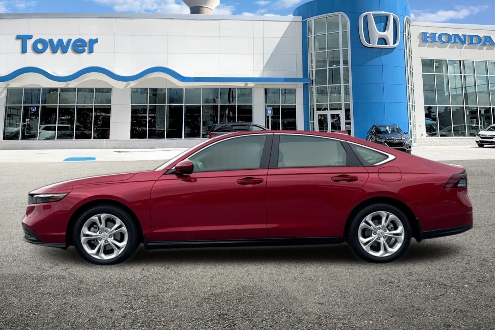 New 2026 Radiant Red Metallic Honda LX image 7
