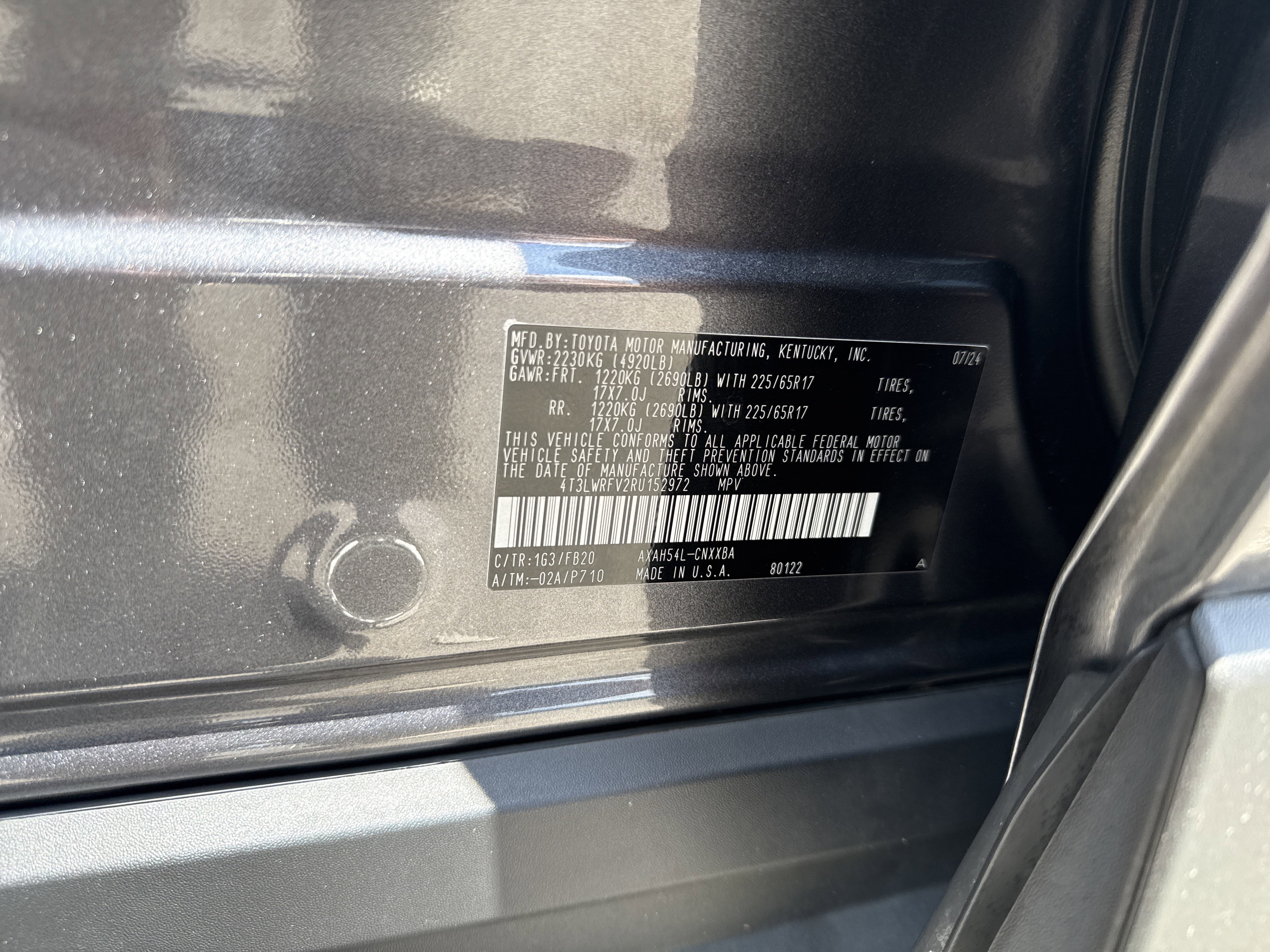 Used 2024 Gray Toyota Hybrid LE image 31