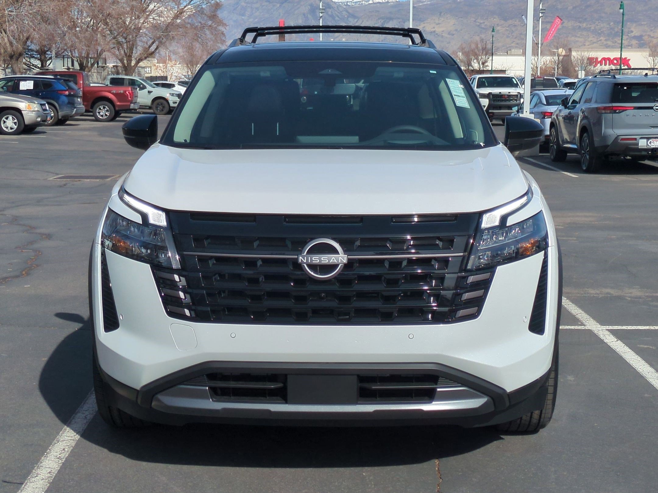 New 2026 Everest White Pearl TriCoat / Super Black Two-tone Nissan Platinum image 9