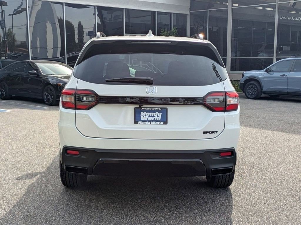 New 2026 Platinum White Pearl Honda Sport image 6