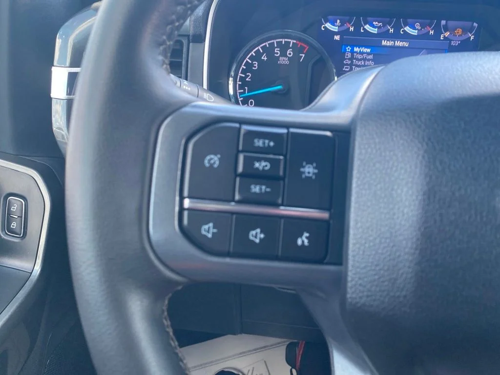 Used 2023 Carbonized Gray Metallic Ford XLT image 18