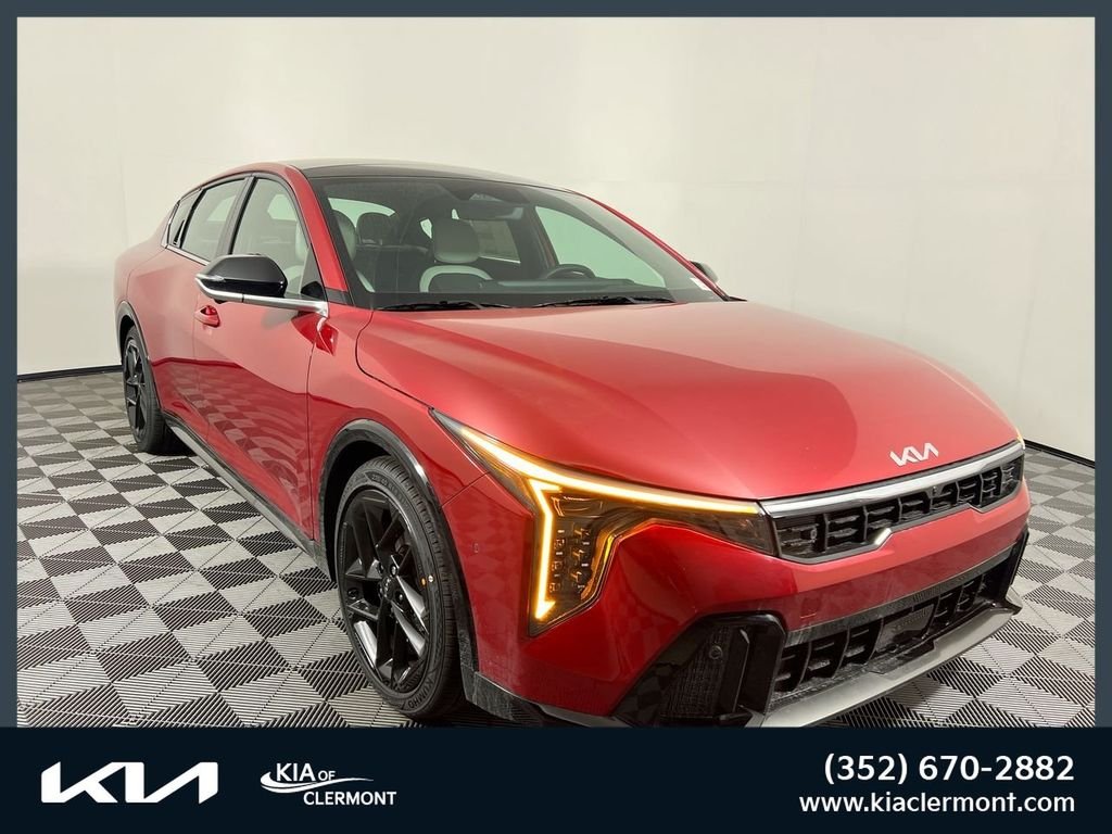 New 2026 Currant Red Kia GT-Line Turbo image 1