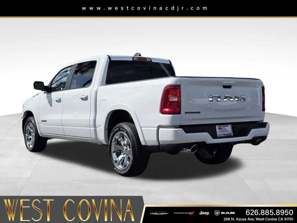 New 2026 Bright White Clear-Coat Exterior Paint RAM Big Horn/Lone Star image 7