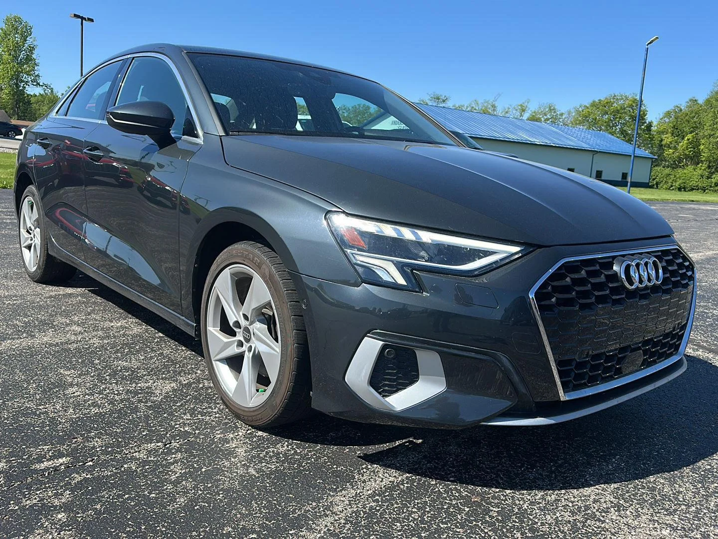 Used 2024 Manhattan Gray Metallic Audi Premium image 3