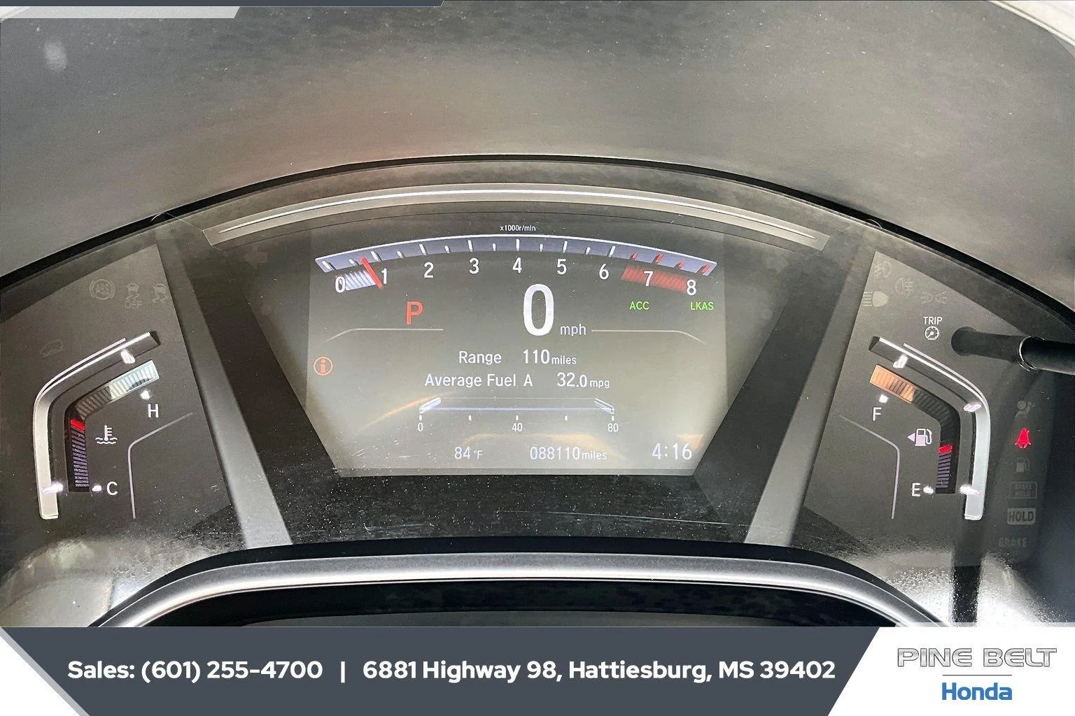 Used 2019 Platinum White Pearl Honda EX-L image 14