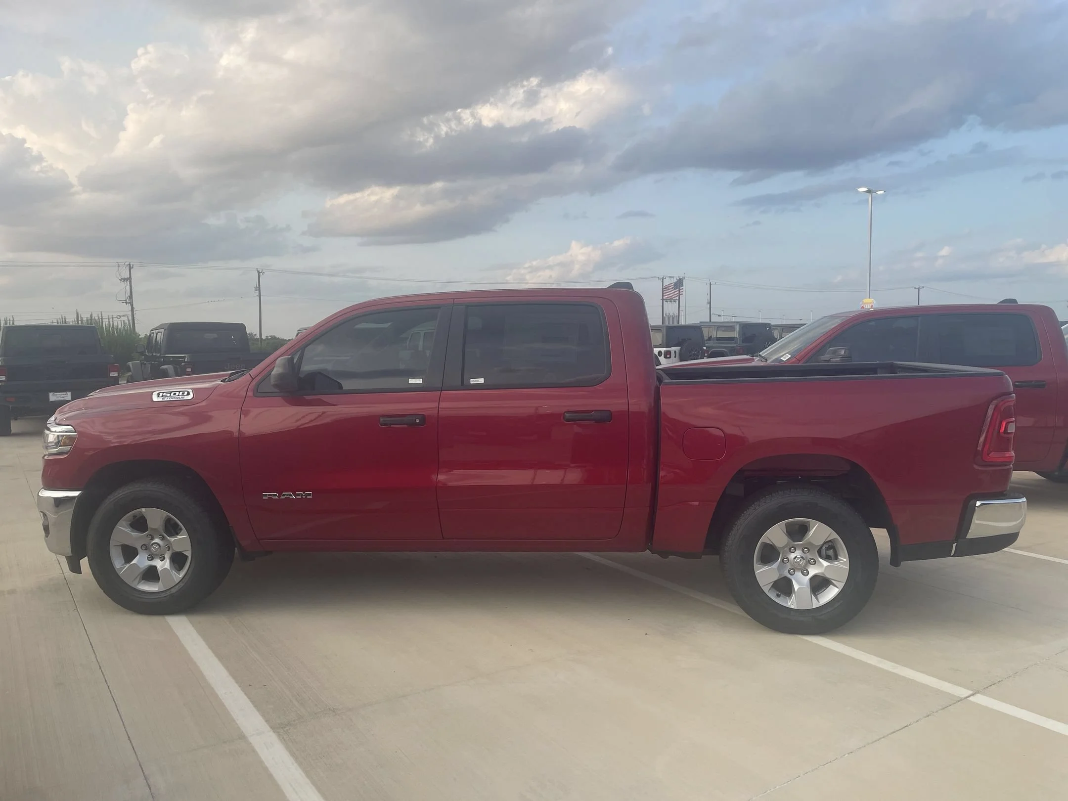 New 2026 Molten Red Pearlcoat RAM Tradesman image 3