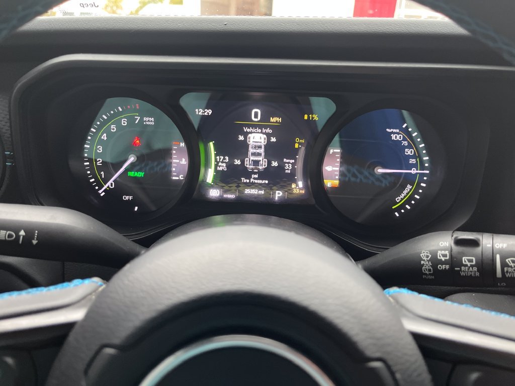 Used 2024 Black Jeep Rubicon 4xe image 15