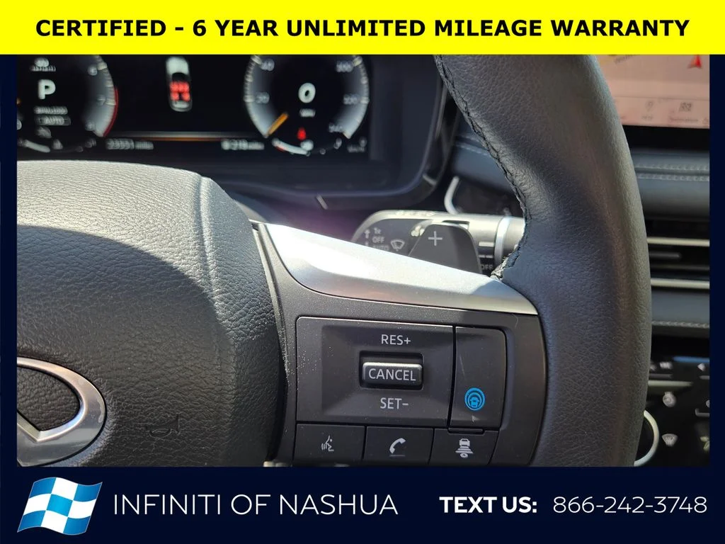 Certified Used 2023 Black INFINITI LUXE image 31