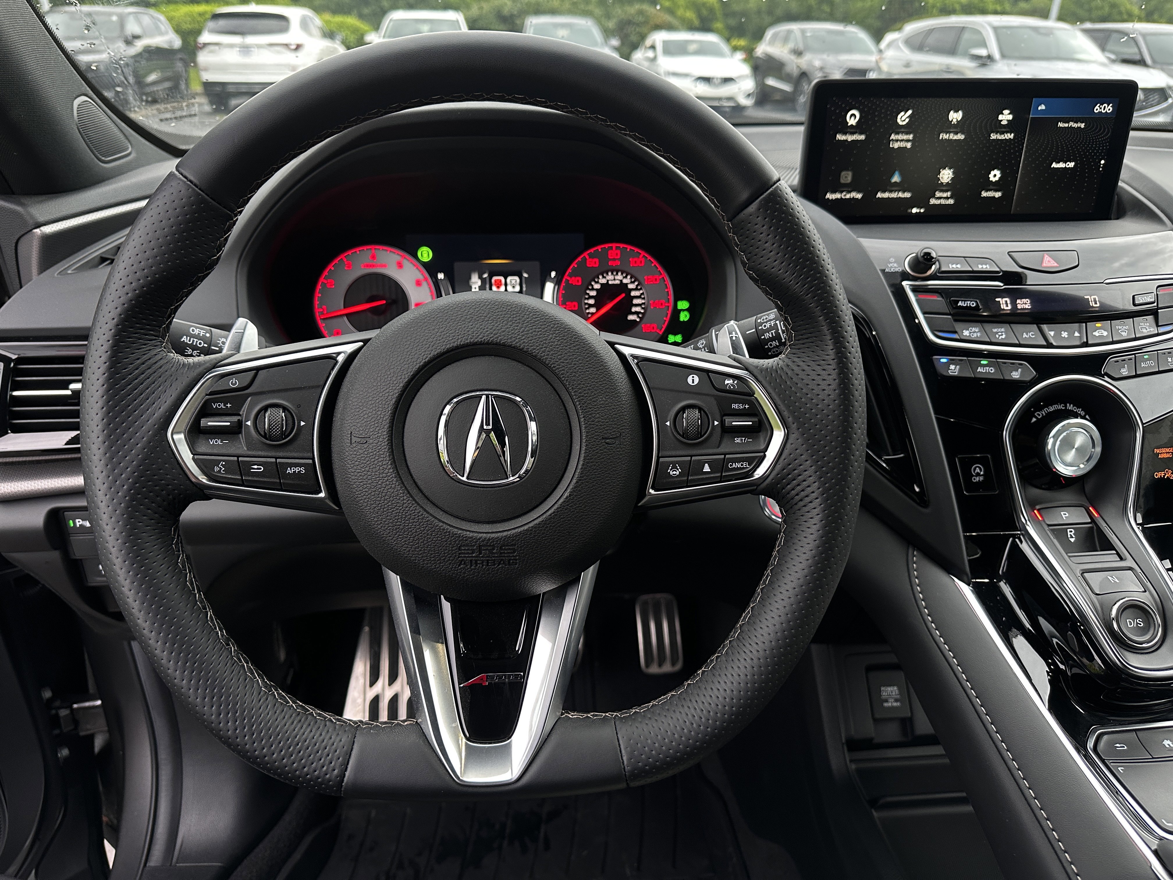 Used 2025 Liquid Carbon Metallic Acura SH-AWD TECH image 23