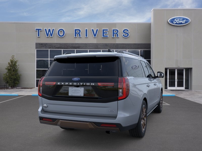 New 2025 Glacier Gray Metallic Tricoat Ford King Ranch image 8