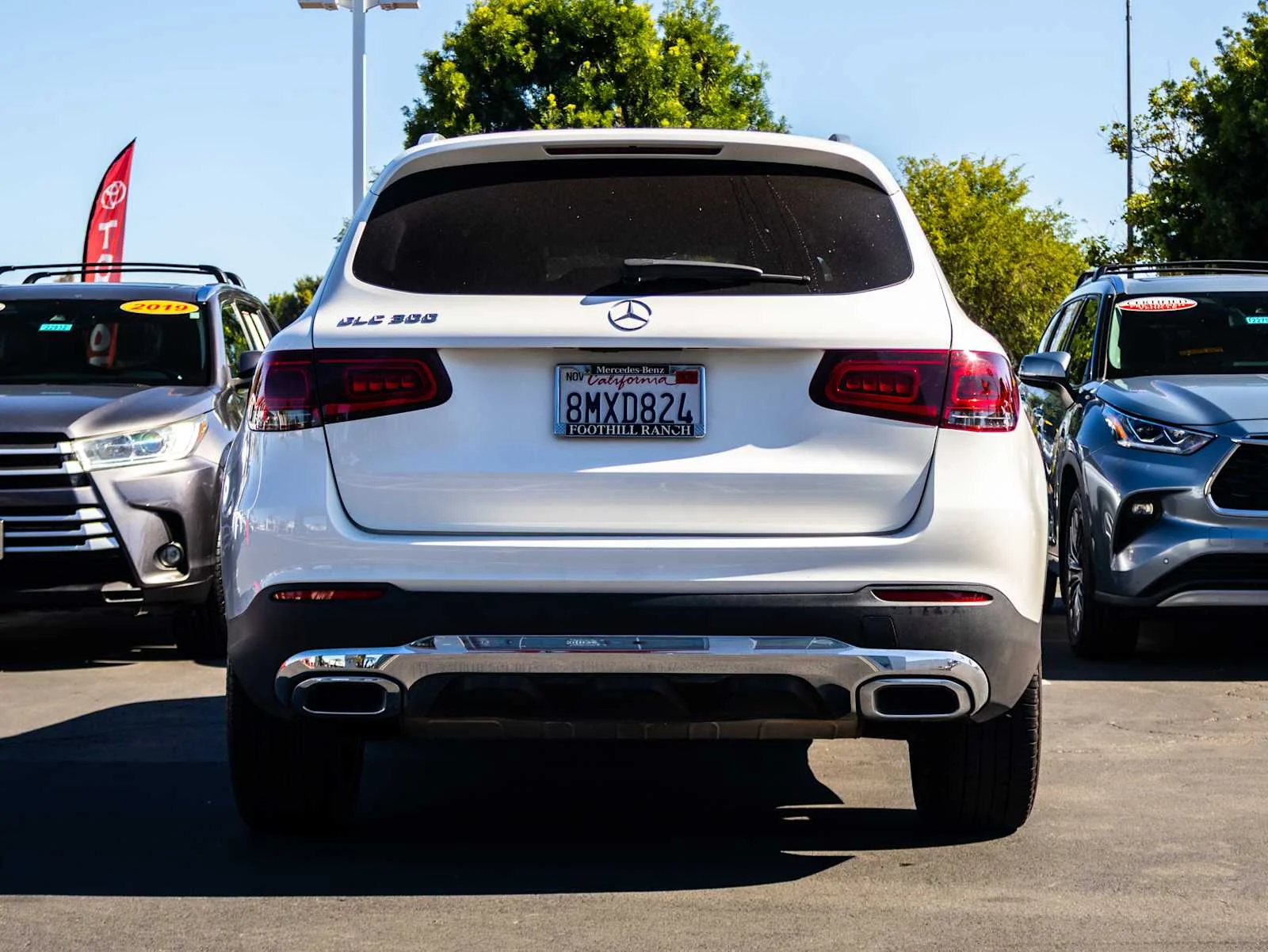 Used 2020 Polar White Mercedes-Benz GLC 300 image 5