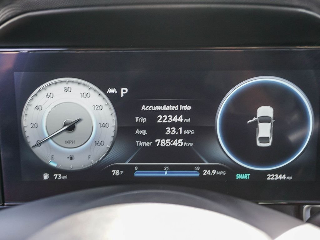 Certified Used 2023 Blue Hyundai SEL image 21