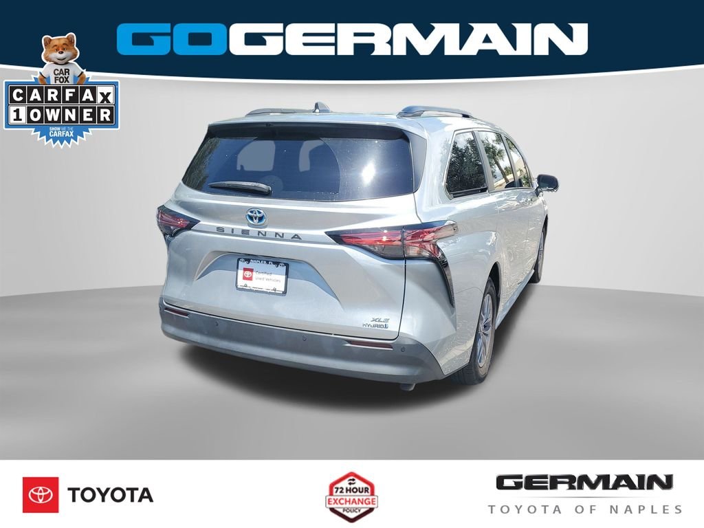 Certified Used 2021 Silver Toyota XLE image 9