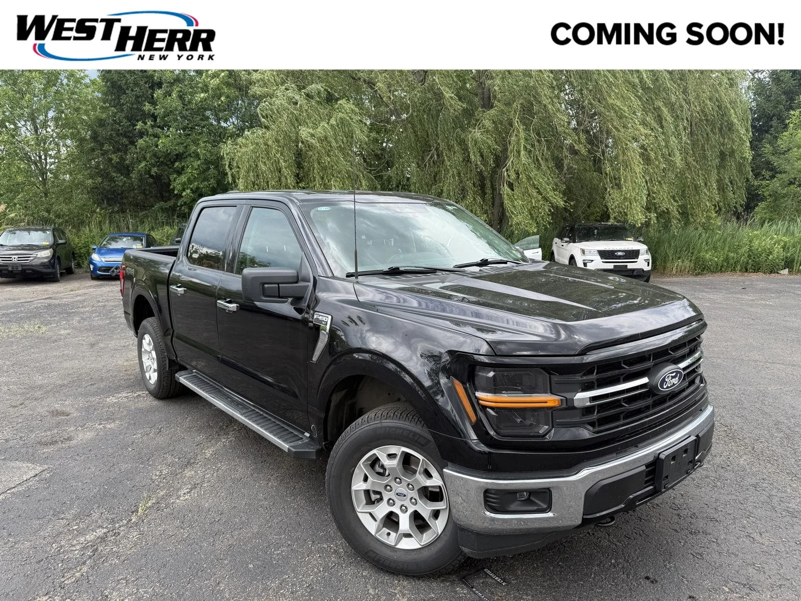 Used 2025 Agate Black Ford XLT image 1