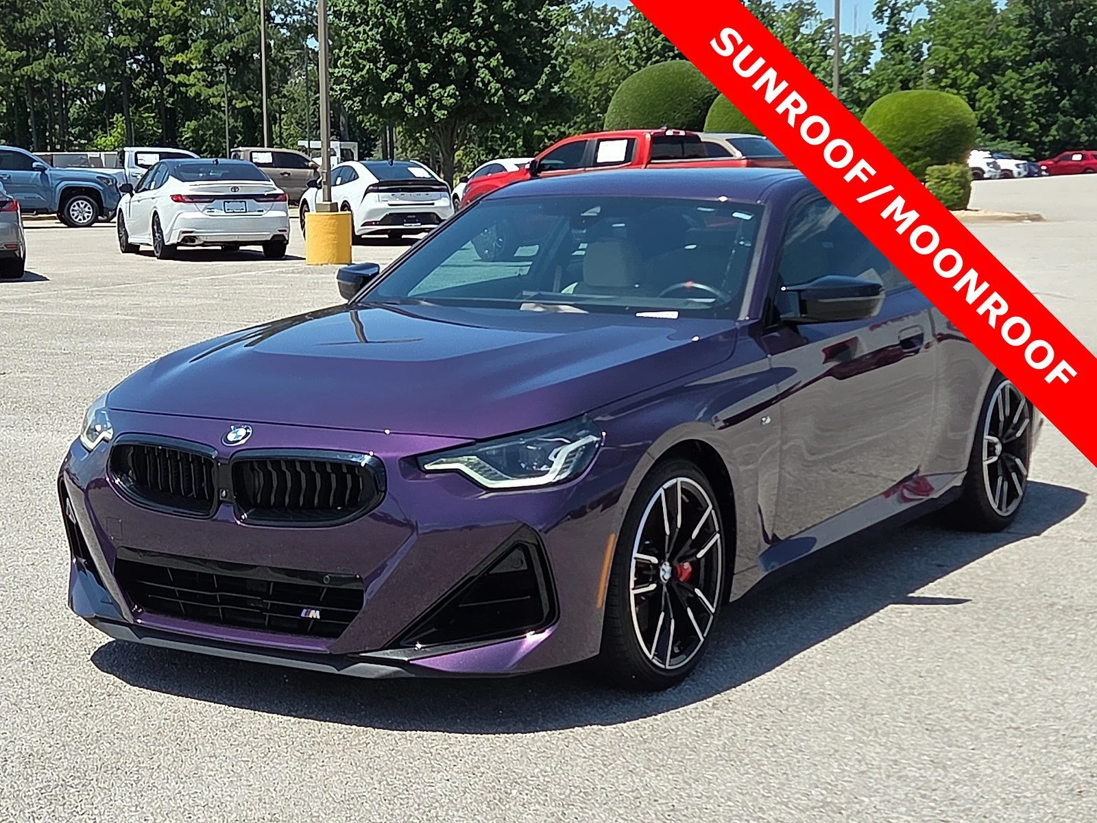 Used 2025 Thundernight Metallic BMW M240i image 2