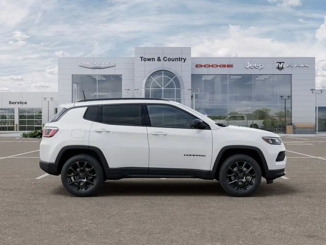 New 2026 Bright White Clear-Coat Exterior Paint Jeep Latitude image 21