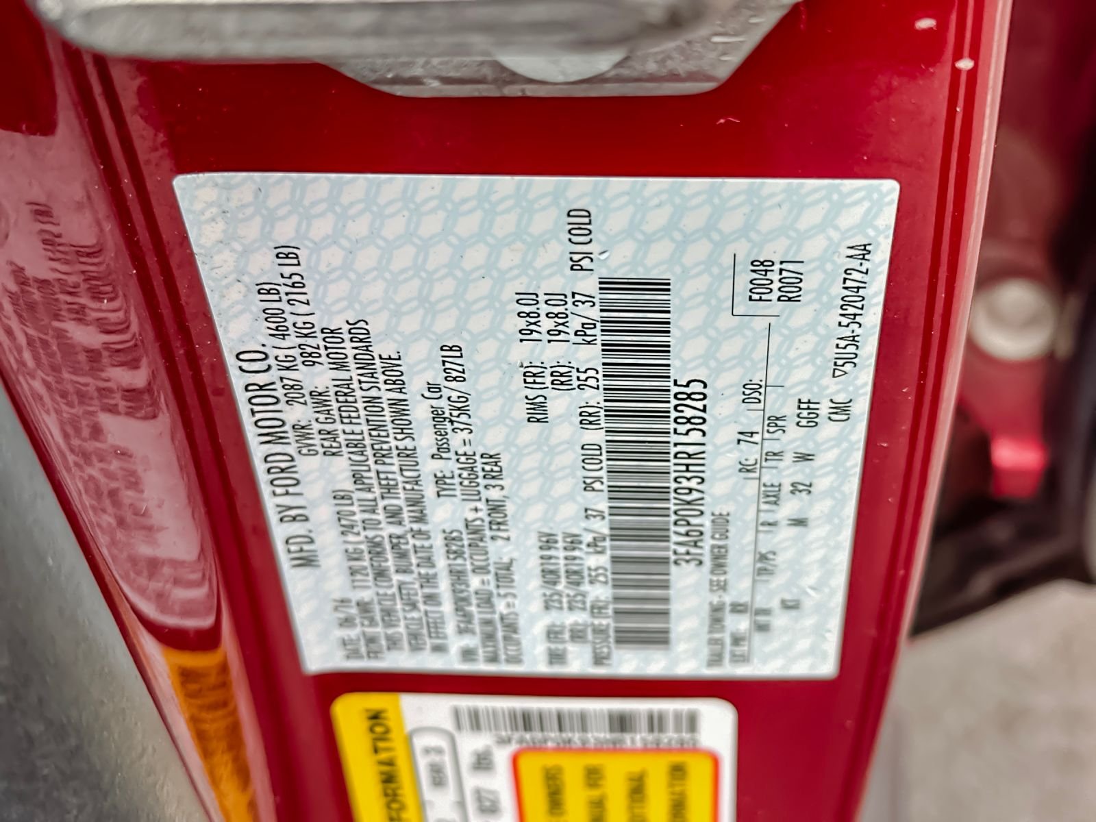 Used 2017 Red Ford Titanium image 27