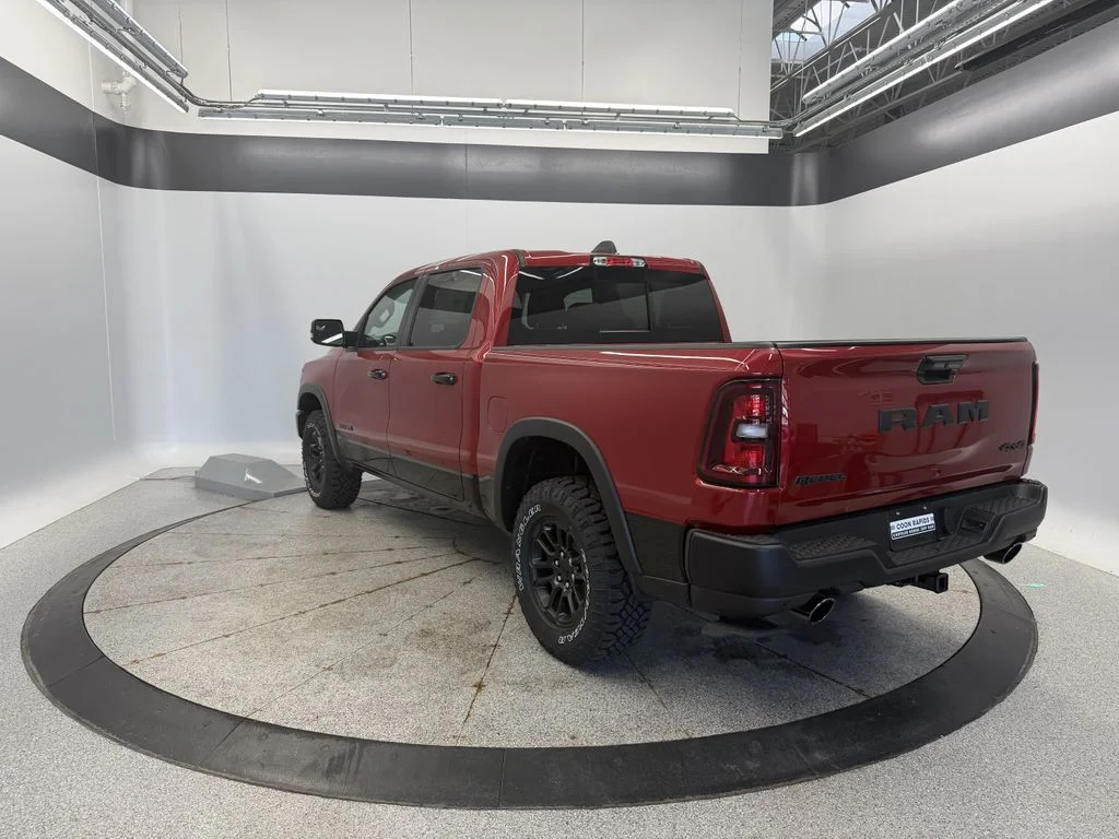 New 2026 Molten Red Pearl-Coat Exterior Paint Ram Rebel image 6